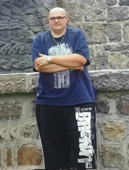 Przed redukcją wagi - Patryk