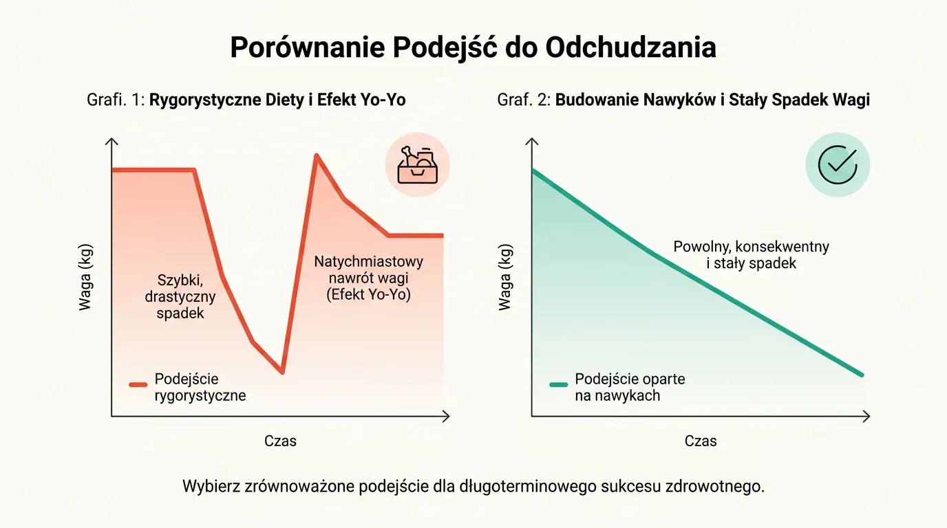 Porównanie diety pudełkowej z metodologią opartą na nawykach