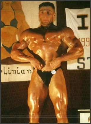 Krzysztof Dragon na treningu