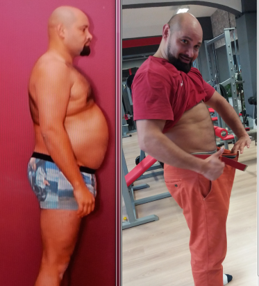 Metamorfoza – sportowa sylwetka i zrzucenie oponki, trener personalny Wrocław