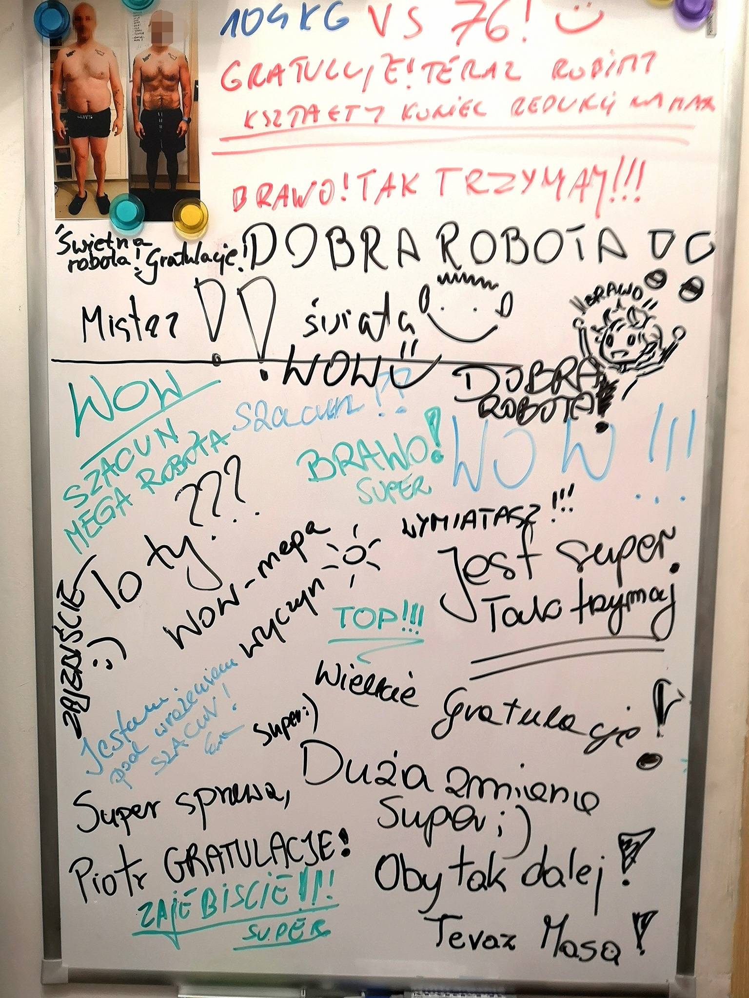 Zmiana sylwetki bez głodówek – metamorfoza podopiecznego trenera personalnego Wrocław