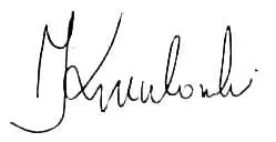 Podpis Andrzej Kruczkowski